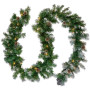 Christabelle Yuletide Glow Prelit Christmas Garland - 274cm thumbnail 1