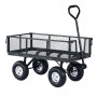 Garden Cart with Mesh Liner Lawn Folding Trolley Hammer thumbnail 1
