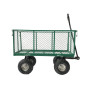 Steel Mesh Garden Trolley Cart - Green thumbnail 3