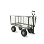 Steel Mesh Garden Trolley Cart - Hammer Grey thumbnail 1