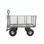 Steel Mesh Garden Trolley Cart - Hammer Grey thumbnail 3
