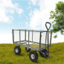 Steel Mesh Garden Trolley Cart - Hammer Grey thumbnail 9