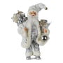 Christabelle White & Silver Santa Claus 46cm thumbnail 1