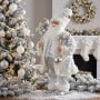 Christabelle White & Silver Santa Claus 46cm thumbnail 3