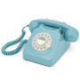 GPO 746 ROTARY TELEPHONE - BLUE thumbnail 1