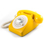 GPO 746 ROTARY TELEPHONE - MUSTARD thumbnail 1