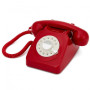 GPO 746 ROTARY TELEPHONE - RED thumbnail 1