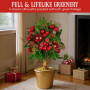 Christabelle 36cm Christmas Tabletop Topiary Berries & Baubles thumbnail 5