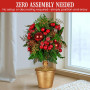 Christabelle 36cm Christmas Tabletop Topiary Berries & Baubles thumbnail 8