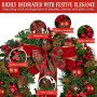 Christabelle 71cm Christmas Wreath - Berries & Baubles thumbnail 8