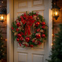 Christabelle 71cm Christmas Wreath - Berries & Baubles thumbnail 7