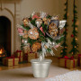 Christabelle 36cm Christmas Tabletop Topiary - Christmas Blush thumbnail 7