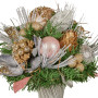 Christabelle 33cm Christmas Bouquet - Christmas Blush thumbnail 2