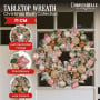 Christabelle 71cm Christmas Wreath Lush Pink Front Door Decoration Jewelled Baubles Flowers Pine Cones Ribbons Ornaments thumbnail 6