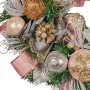Christabelle 56cm Christmas Wreath Lush Pink Front Door Decoration Jewelled Baubles Flowers Pine Cones Ribbons thumbnail 2