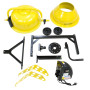 Kartrite Portable 63L Cement Concrete Mixer Dual Mix Blades & Tipper Lock 220W thumbnail 4