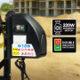 Kartrite Portable 63L Cement Concrete Mixer Dual Mix Blades & Tipper Lock 220W thumbnail 8