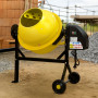 Kartrite Portable 63L Cement Concrete Mixer Dual Mix Blades & Tipper Lock 220W thumbnail 9