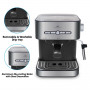Hauffmann Davis Espresso Coffee Machine Automatic Italian Pump Frother thumbnail 8