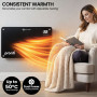 Pronti Glass Panel Convection Heater with Remote Control LED Display 1000W/2000W thumbnail 5