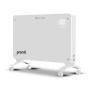 Pronti Glass Panel Convection Heater with Remote Control LED Display White thumbnail 2