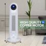 Pronti Electric Tower Heater 2200W Remote Control - White thumbnail 6