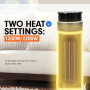 Pronti Electric Tower Heater 2000W Ceramic Portable Remote - Black thumbnail 4