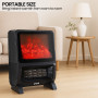 Pronti 2000W 3D Fire PTC Electric Portable Room Heater thumbnail 4
