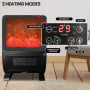 Pronti 2000W 3D Fire PTC Electric Portable Room Heater thumbnail 6