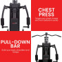 Powertrain JX-89 Multi Station Home Gym 68kg Weight Cable Machine thumbnail 8