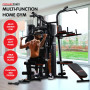 Powertrain Multi Station Home Gym 158lb Weights Punching Bag thumbnail 10
