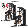 Powertrain Home Multi Gym 560 Full Body Training with 90kg Weight Stack Home Gym thumbnail 11