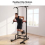 Powertrain J06 Multi-Function Power Tower Pull Up Chin Up Dip Station Heavy Duty Home Gym Strength Training Equipment thumbnail 14