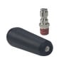 Ducar Pressure Washer Turbo Rotary Head Nozzle - Heavy Duty Brass Power Washer Rotating Spray Tip Attachment thumbnail 1