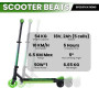 Voyager Scooter Beats Electric Scooter - Green thumbnail 8