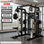 Powertrain 938B Multi-Function Smith Machine Gym Station 160KG Dual Weight Stack Power Rack Cable Heavy-Duty Steel Frame thumbnail 2