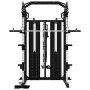 Powertrain 938B Multi-Function Smith Machine Gym Station 160KG Dual Weight Stack Power Rack Cable Heavy-Duty Steel Frame thumbnail 4