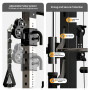 Powertrain 938B Multi-Function Smith Machine Gym Station 160KG Dual Weight Stack Power Rack Cable Heavy-Duty Steel Frame thumbnail 8