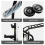 Powertrain 938B Multi-Function Smith Machine Gym Station 160KG Dual Weight Stack Power Rack Cable Heavy-Duty Steel Frame thumbnail 9