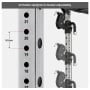 Powertrain Home Gym Station Functional Trainer Power Rack 136kg Weight Stack thumbnail 14