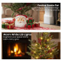 Christabelle Christmas Tree with Lights in Santa Pot - 55cm thumbnail 3