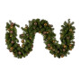 Christmas Garland with Lights 274cm with Gold & Rose Gold Baubles thumbnail 2