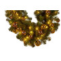 Christmas Garland with Lights 274cm with Gold & Rose Gold Baubles thumbnail 3