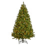 7.5ft Christmas Tree with Lights - Evergreen thumbnail 1