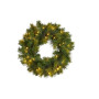 Christmas Wreath with Lights - 61cm Eastern Pine thumbnail 1