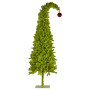 Christabelle Christmas Gremlin Tree 4ft with Curved Top Red Bauble thumbnail 8
