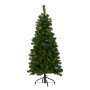 137cm Pine Slimline Christmas Tree with Lights thumbnail 2