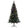 Christabelle 1.8m 6ft Lakeland Pine Christmas Tree Pre Lit Multi Function LED Artificial Indoor Xmas Decor Home thumbnail 2