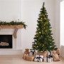 Christabelle 1.8m 6ft Lakeland Pine Christmas Tree Pre Lit Multi Function LED Artificial Indoor Xmas Decor Home thumbnail 9
