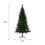 Christabelle 1.8m 6ft Lakeland Pine Christmas Tree Pre Lit Multi Function LED Artificial Indoor Xmas Decor Home thumbnail 5